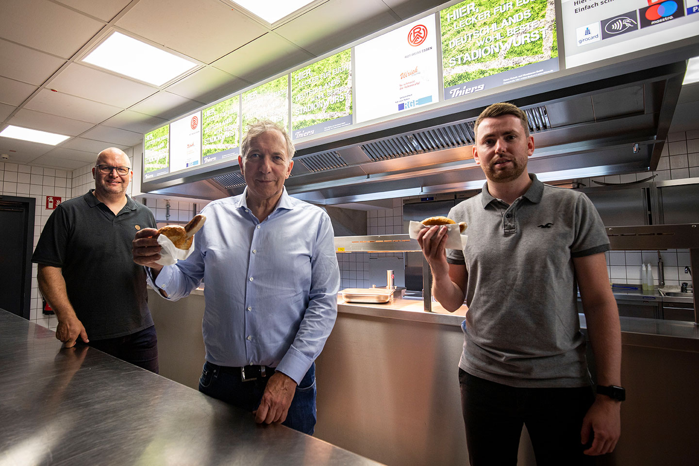 Thiers wird neuer Top-Partner an der Hafenstraße. Deutschlands wohl beste Stadionwurst erhält Einzug ins Stadion Essen.